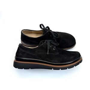 Fidelio Multistretch Harlow Lace Up Sneaker Women 7 US9.5 $250 Nubuck Leather